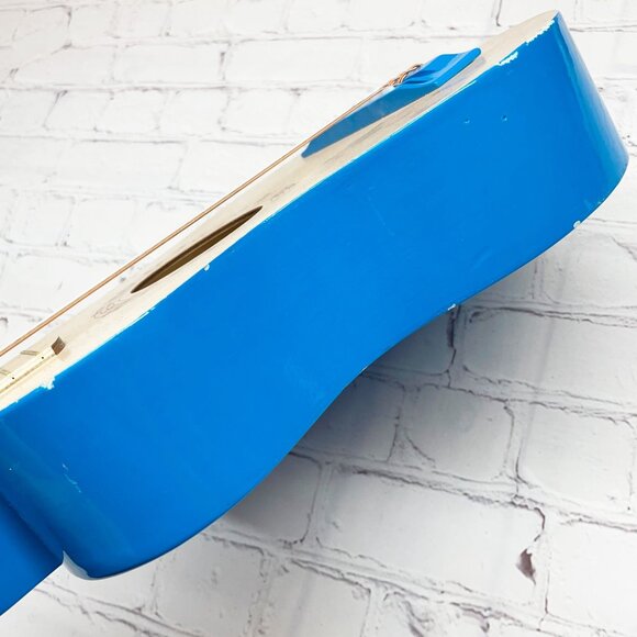 Hape Toys Blue Lagoon 26 in. Guitar Pre-School / Toddler Age 3+ Lightweight Wood - Picture 4 of 12